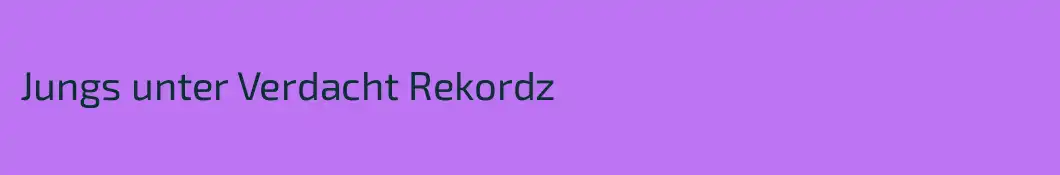 Jungs unter Verdacht Rekordz 